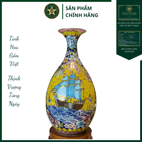 Thuận Buồm Xuôi Gió - Vẽ Vàng 24K Cao Cấp