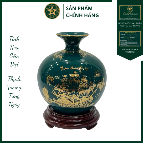 BHTL - Thuận Buồm Xuôi Gió & Hoa Đào - Vẽ Vàng 24K